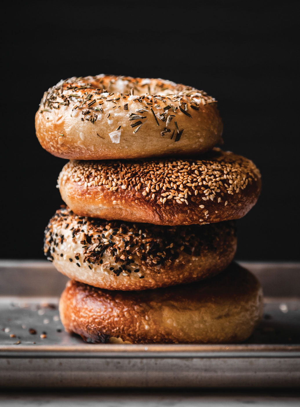 A partnership with Fusian gave Lox Bagel Shop a chance to offer delivery of its bagels. Photo by Edible Columbus.
