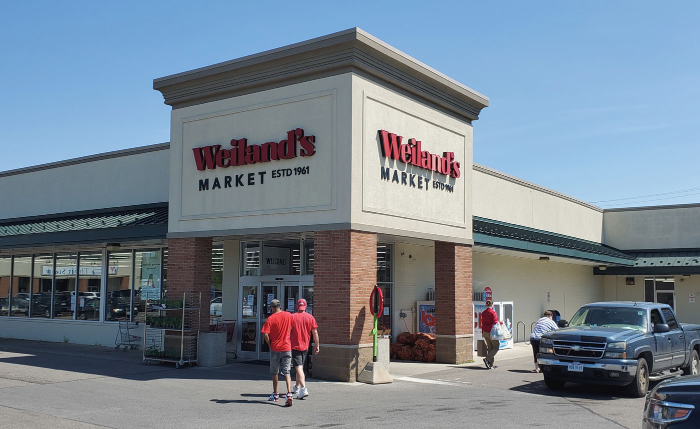 Weiland’s Market has been serving Clintonville for nearly 60 years.  Photo by Edible Columbus.
