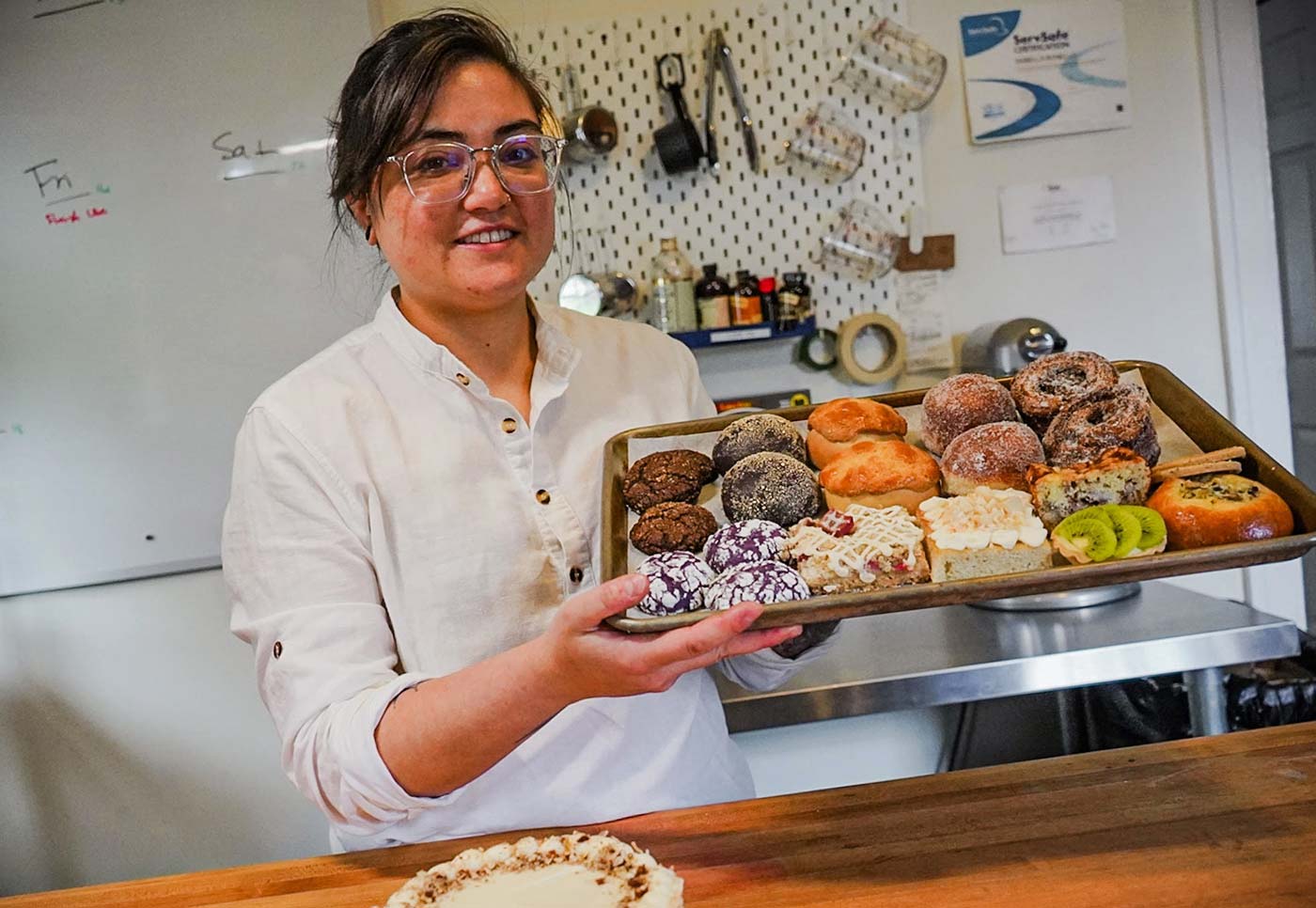 Isabella Bonello, owner of Three Bites Bakery