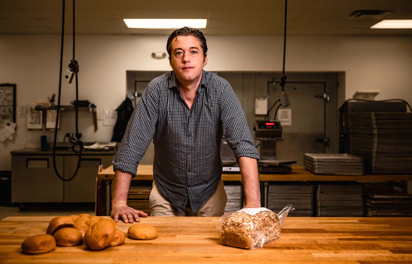 Andrew Semler built Lucky Cat from a farmers market table to the current Granville production bakery that opened in 2009.