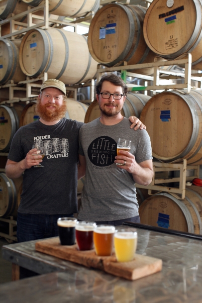 Little Fish Brewing Company owners