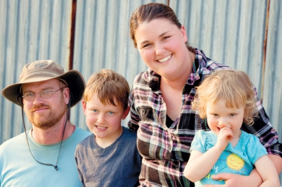 Lisa and Ben Sippel of Sippel Family Farm