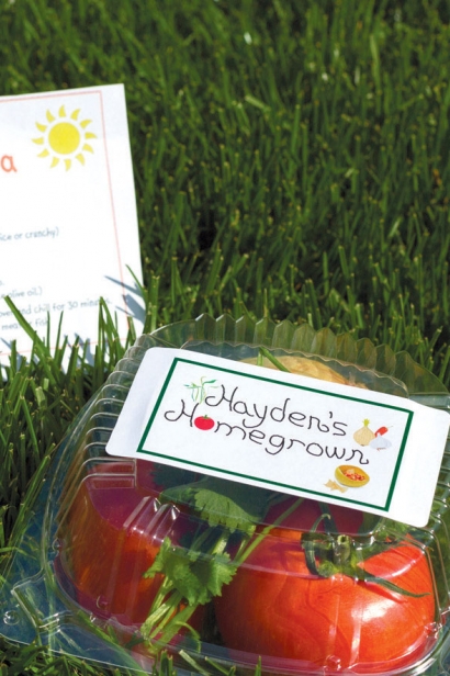 hayden's homegrown packaged locally grown tomatoes