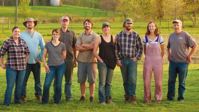 farmers of the farmer-owned cooperative, Great River Organics