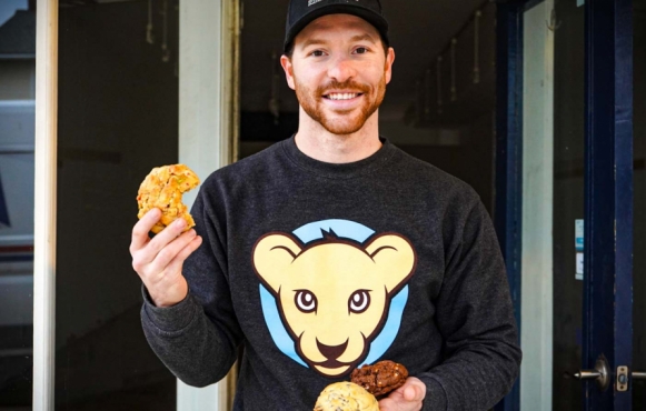 Bradley Kaplan, founder of Lion Cub’s Cookies