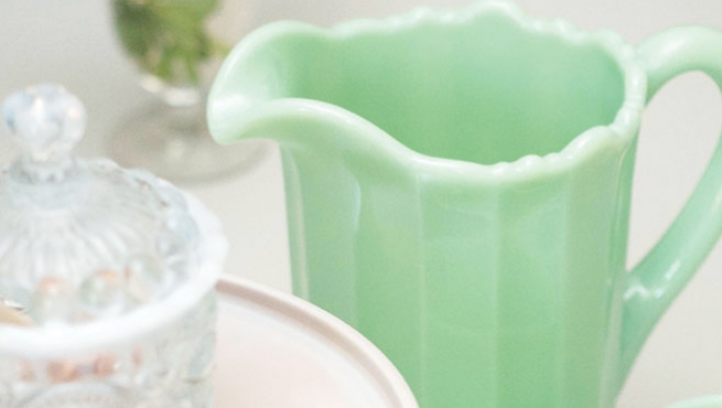 glassware pitcher