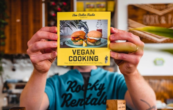 Two Dollar Radio’s first cookbook features vegan recipes from its café.