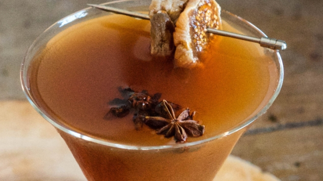 Fortified Fig Manhattan